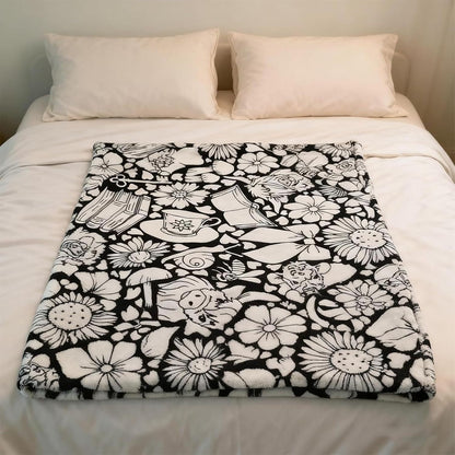 DIY Coloring Blanket With Markers
