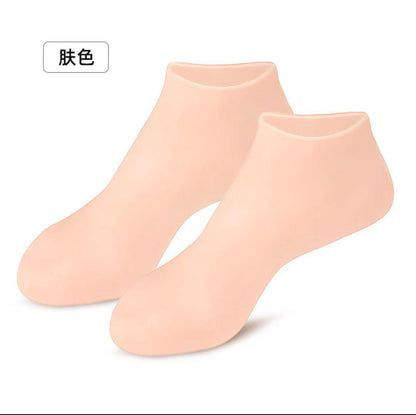Soft Silicone Protective Moisturizing Gloves And Socks